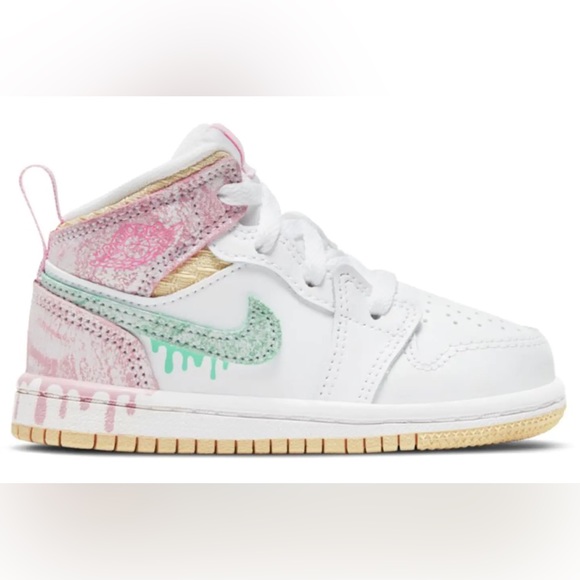 TODDLER JORDANS 1 MID | ICE CREAM - Picture 1 of 2